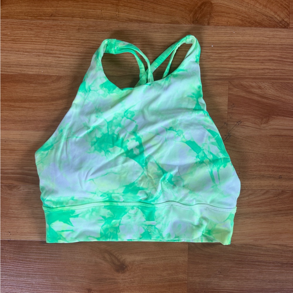 Lululemon Energy Bra High Neck Long Line size 6